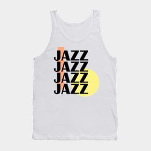 jazz color logo Tank Top